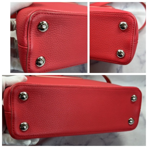 LOUIS VUITTON CAPUCINES BB *PINK RED - Picture 14 of 17